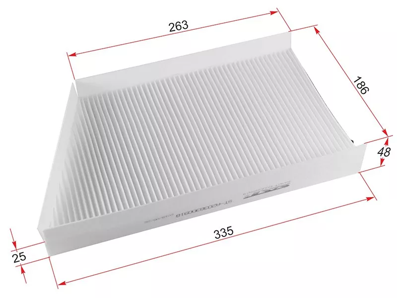 Фильтр салона MERCEDES CL203 01-08/W203 00-06/S203 01-07 - Артикул STA2038300918 - Производитель Sat - Фото, Отзывы, Цены 