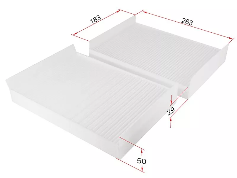 Фильтр салона MERCEDES W221 05-13/C216 06-14 - Артикул STA2218300718 - Производитель Sat - Фото, Отзывы, Цены 