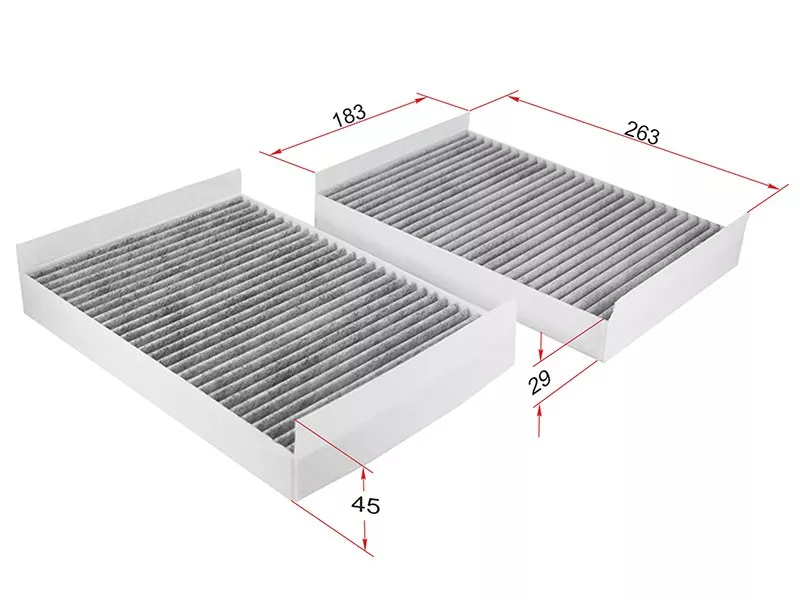 Фильтр салона MERCEDES W221 05-13/C216 06-14 угольный - Артикул STA2218300718U - Производитель Sat - Фото, Отзывы, Цены 