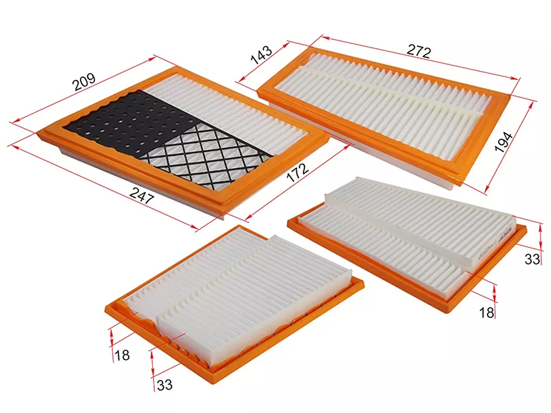 Фильтр воздушный MERCEDES GL-CLASS X164 07-11/M-CLASS W164 05-11 комплект - Артикул STA6420940404 - Производитель Sat - Фото, Отзывы, Цены 