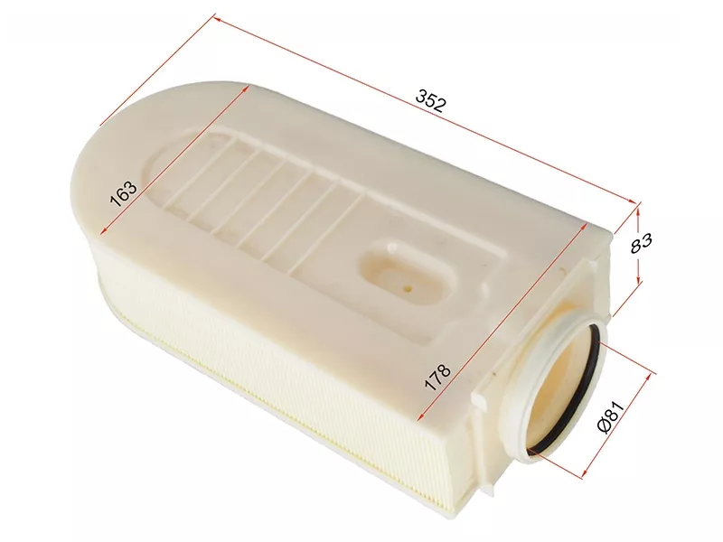 Фильтр воздушный MERCEDES W212 2.5D 09-16/W204 06-14 - Артикул STA6510940004 - Производитель Sat - Фото, Отзывы, Цены 