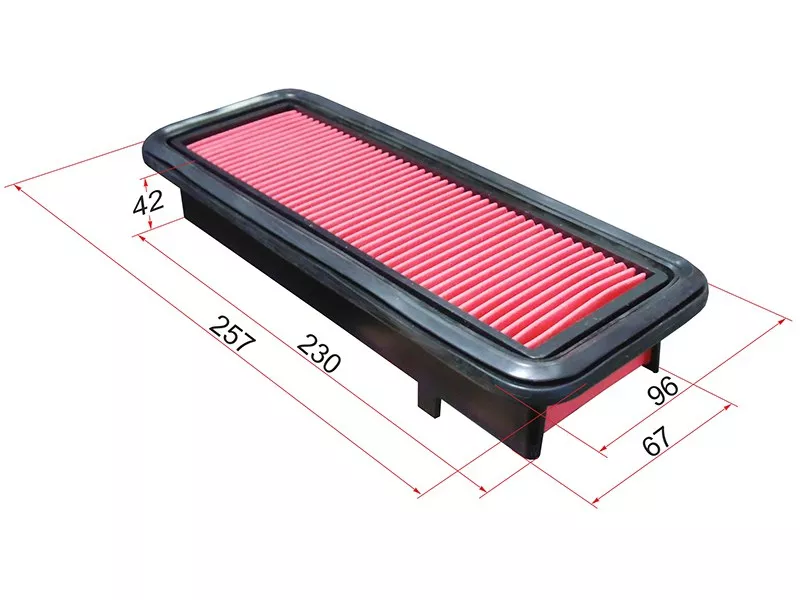 Фильтр воздушный  1.2 (98 л.с) -DFA1022 Double Force для NISSAN NOTE