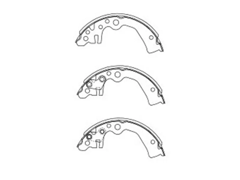 Колодки тормозные барабанные Nissan March 02-22 / Note 05-20 - Артикул STAY360NS089 - Производитель Sat - Фото, Отзывы, Цены 