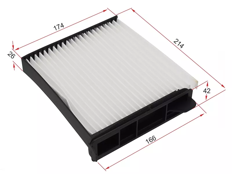 Фильтр салона NISSAN CUBE Z11/MARCH 02-10 - Артикул STAY684NS007 - Производитель Sat - Фото, Отзывы, Цены 