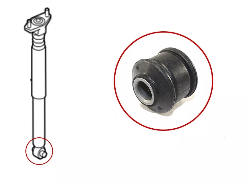 Сайлентблок Ford Focus 04-11 / Mazda 3 08-13 - Артикул STBBM228910D - Производитель Sat - Фото, Отзывы, Цены 