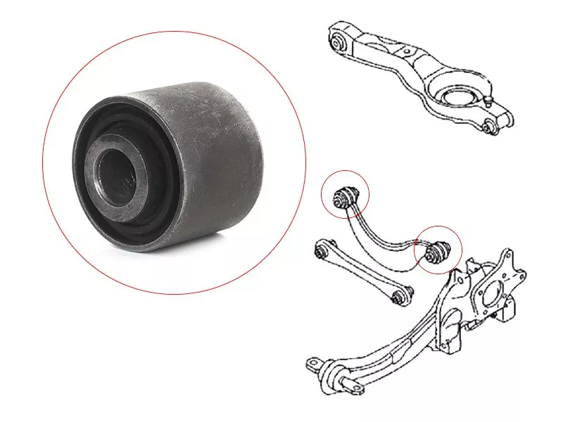 Сайлентблок рычага Ford Focus 98-19 / Kuga 08-19 - Артикул STBP4K28C10B - Производитель Sat - Фото, Отзывы, Цены 