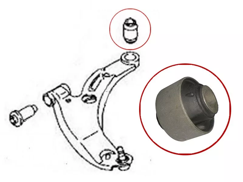 Сайлентблок рычага Mazda 323 98-03 / Familia 98-08 - Артикул STC10034460B - Производитель Sat - Фото, Отзывы, Цены 