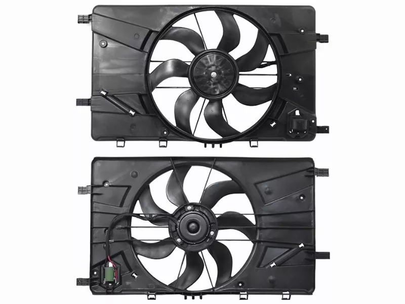 Диффузор радиатора в сборе CHEVROLET CRUZE АКПП 09 - Артикул STCV422010 - Производитель Sat - Фото, Отзывы, Цены 