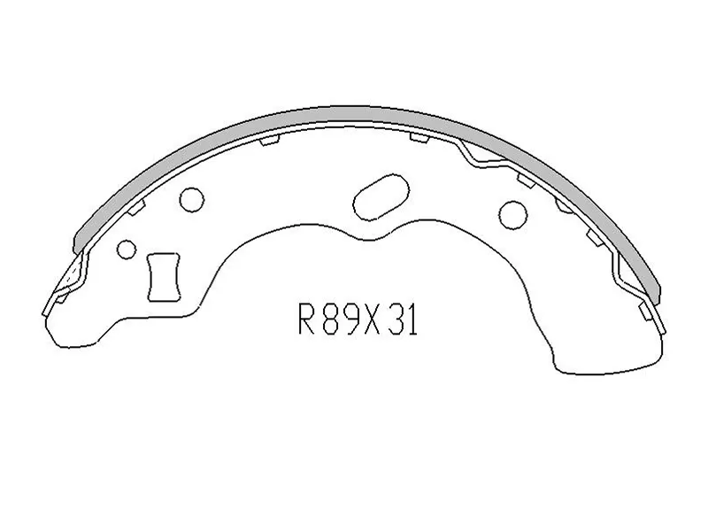 Колодки тормозные барабанные Mazda Demio 96-02 / Revue 90-97 - Артикул STD1Y12638ZB - Производитель Sat - Фото, Отзывы, Цены 