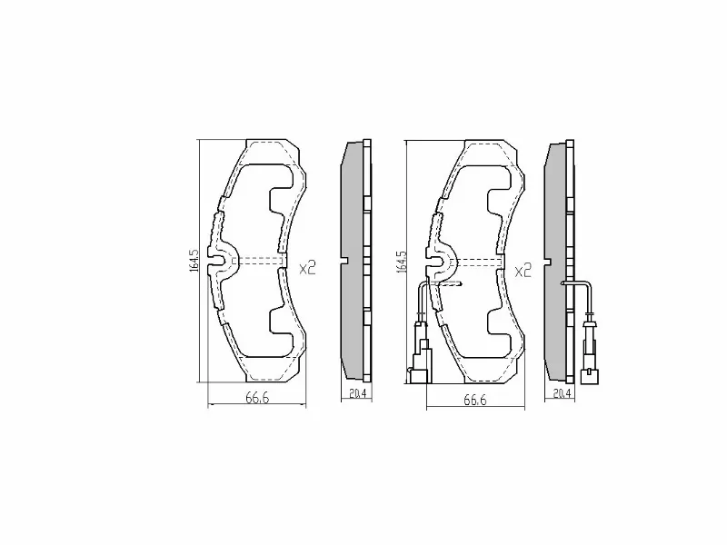 Колодки тормозные задние -STD4060MB40A Sat для IVECO DAILY
