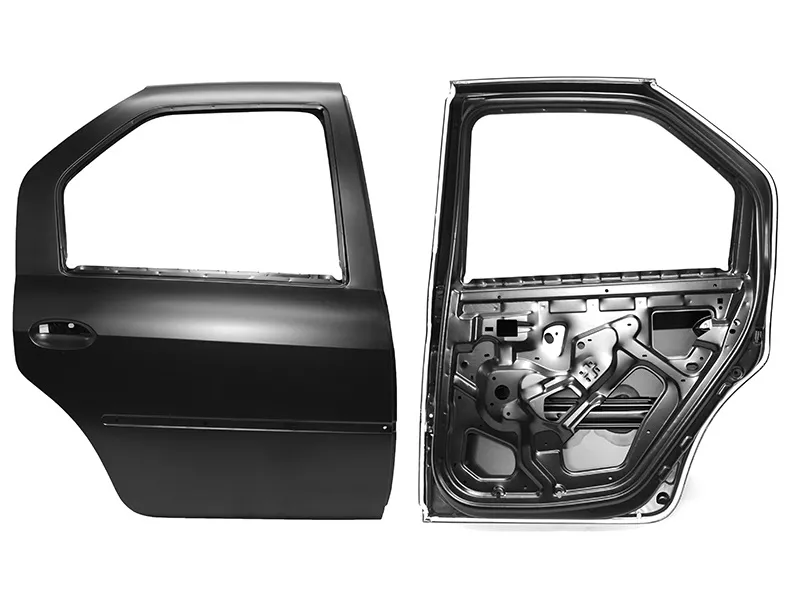 Дверь задняя Renault Logan 04-16 (Справа/ под молдинг) - Артикул STDC010411 - Производитель Sat - Фото, Отзывы, Цены 