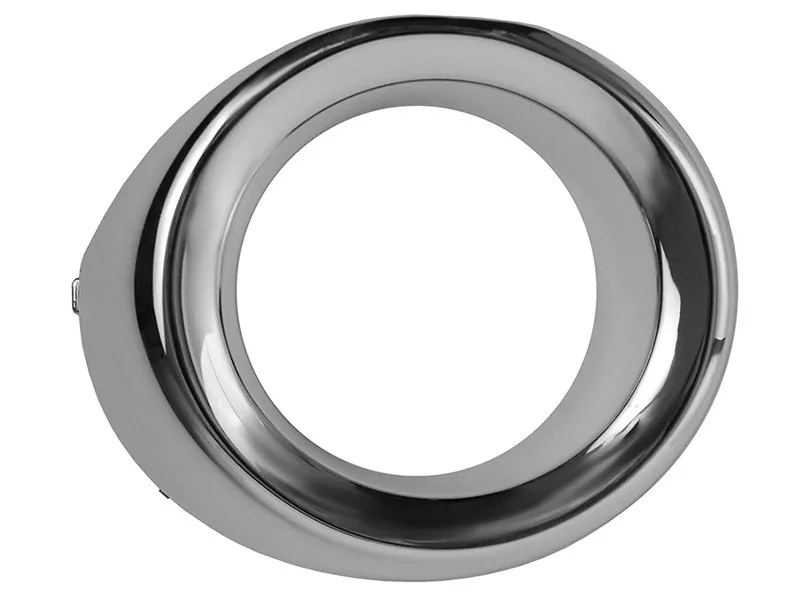 Оправа туманки правая, хром -  для RENAULT LOGAN