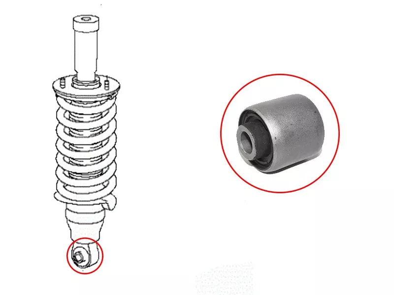 Сайлентблок Land Rover Range Rover 02-12 / Nissan Patrol 10-19 - Артикул STE61001LB7AB - Производитель Sat - Фото, Отзывы, Цены 