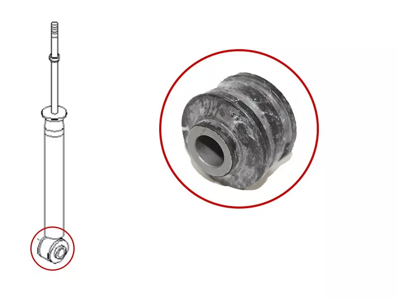 Сайлентблок Mazda 6 07-12 / Nissan March 02-10 - Артикул STE6210BC60AB - Производитель Sat - Фото, Отзывы, Цены 