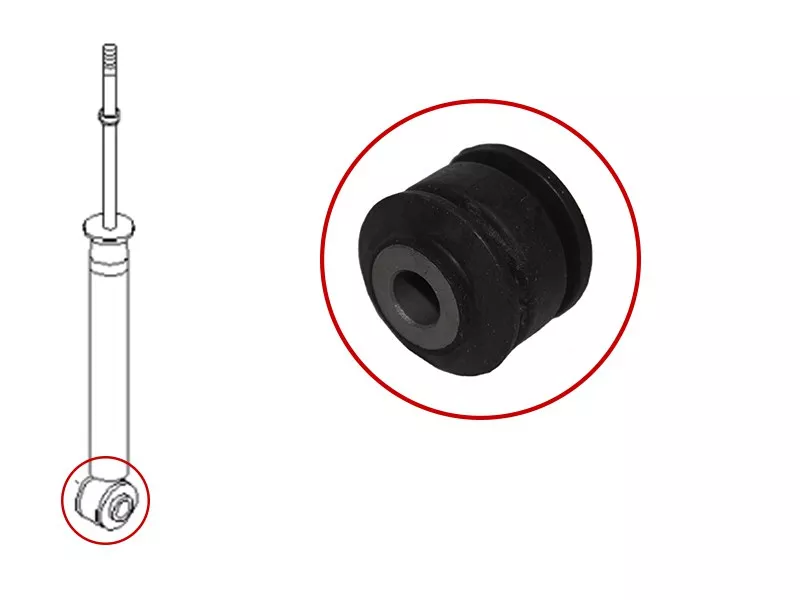 Сайлентблок Nissan AD 06-16 / Tiida 04-14 / Wingroad 05-18 / Versa 06-12 - Артикул STE6210EC80AB - Производитель Sat - Фото, Отзывы, Цены 