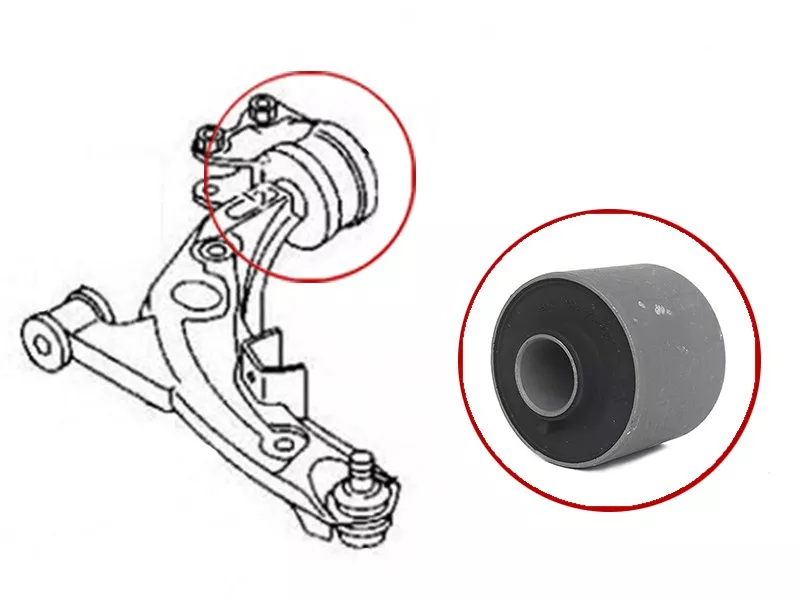 Сайлентблок рычага Mazda CX-7 06-12 / CX-9 07-15 - Артикул STEG2134350BR - Производитель Sat - Фото, Отзывы, Цены 
