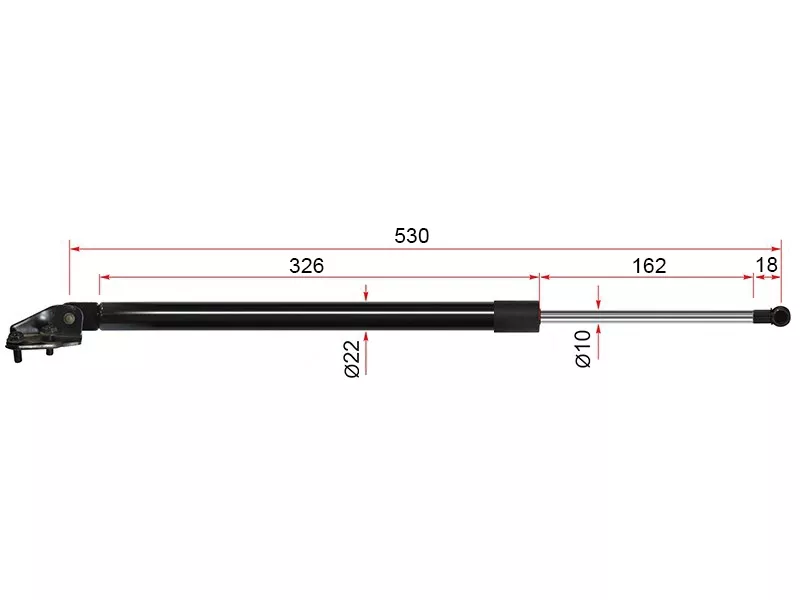 Амортизатор крышки багажника правый -  для MAZDA CX-7