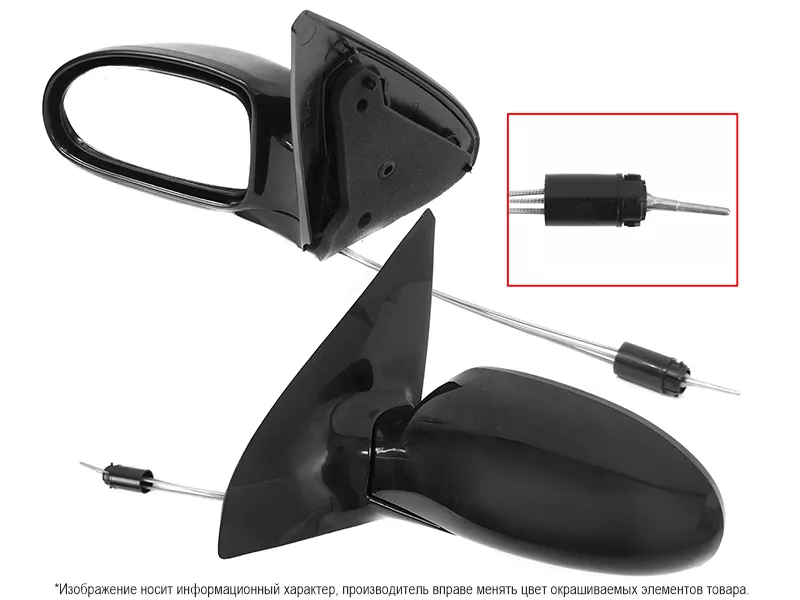 Зеркало Ford Focus 98-04 (Слева/ Механическое) - Артикул STFDA49402 - Производитель Sat - Фото, Отзывы, Цены 