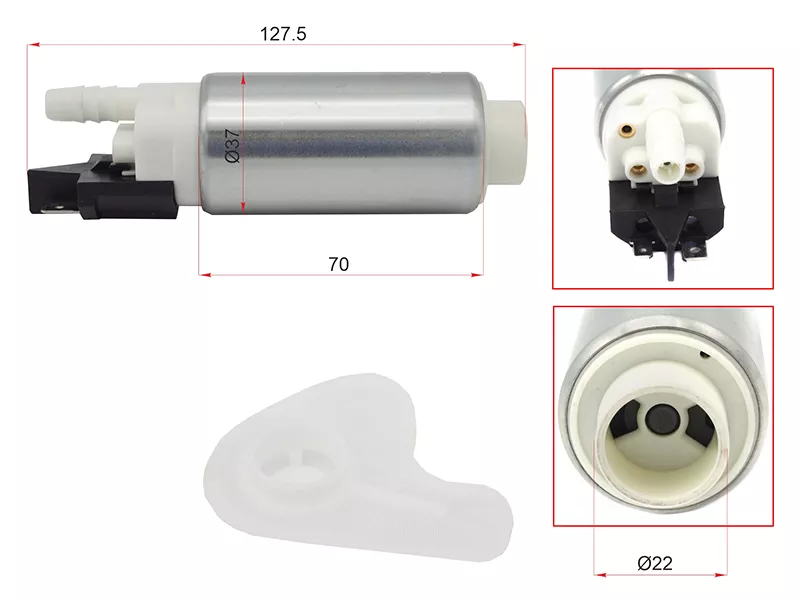 Топливный насос Citroen Berlingo 96-12 / Xsara Picasso 99-09 - Артикул STFP21 - Производитель Sat - Фото, Отзывы, Цены 