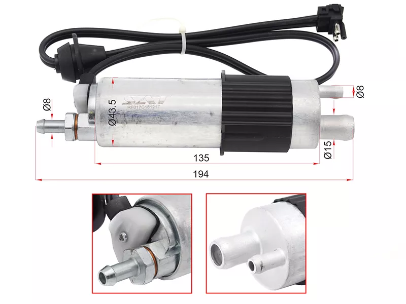 Топливный насос Mercedes-Benz C-Class 93-01 / CLK-Class 97-02 - Артикул STFP22 - Производитель Sat - Фото, Отзывы, Цены 