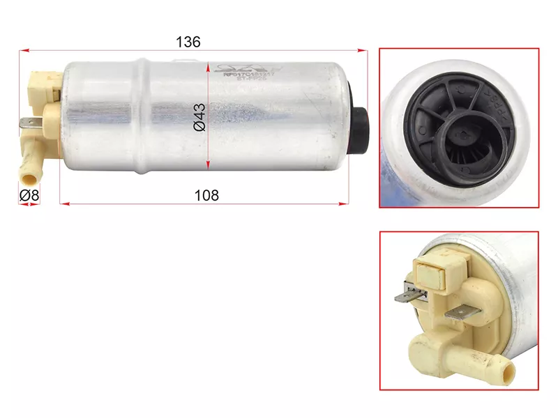 Топливный насос BMW 5-Series 95-04 - Артикул STFP25 - Производитель Sat - Фото, Отзывы, Цены 