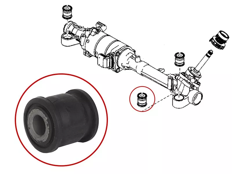 Сайлентблок рулевой рейки Mazda 6 07-12 / Atenza 07-12 - Артикул STG33S32123B - Производитель Sat - Фото, Отзывы, Цены 