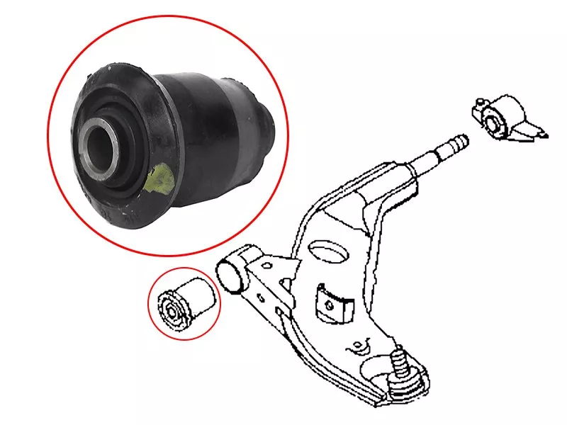 Сайлентблок рычага Kia Clarus 98-01 / Mazda 626 92-02 - Артикул STGA2B34470 - Производитель Sat - Фото, Отзывы, Цены 