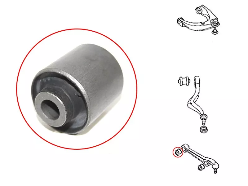 Сайлентблок рычага Mazda 6 02-08 / 6 MPS 05-07 - Артикул STGR1A34470 - Производитель Sat - Фото, Отзывы, Цены 