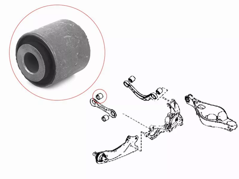 Сайлентблок Mazda 6 02-12 / 6 MPS 05-07 (Справа=Слева) - Артикул STGS1D28500ABU - Производитель Sat - Фото, Отзывы, Цены 