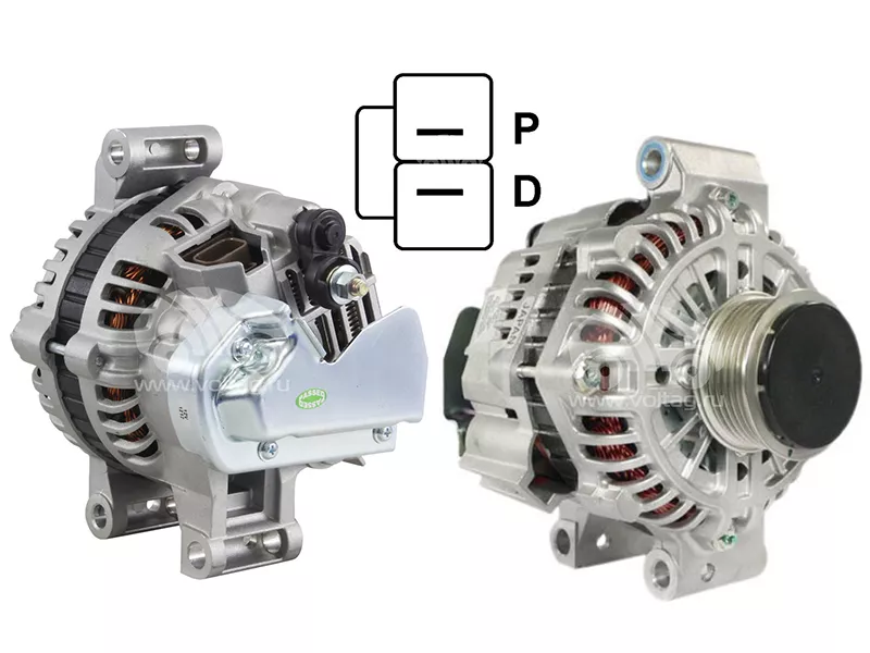 Генератор MAZDA MPW LW 2.5 99-06 GY-GE 12V 100A - Артикул STGY0118300E - Производитель Sat - Фото, Отзывы, Цены 