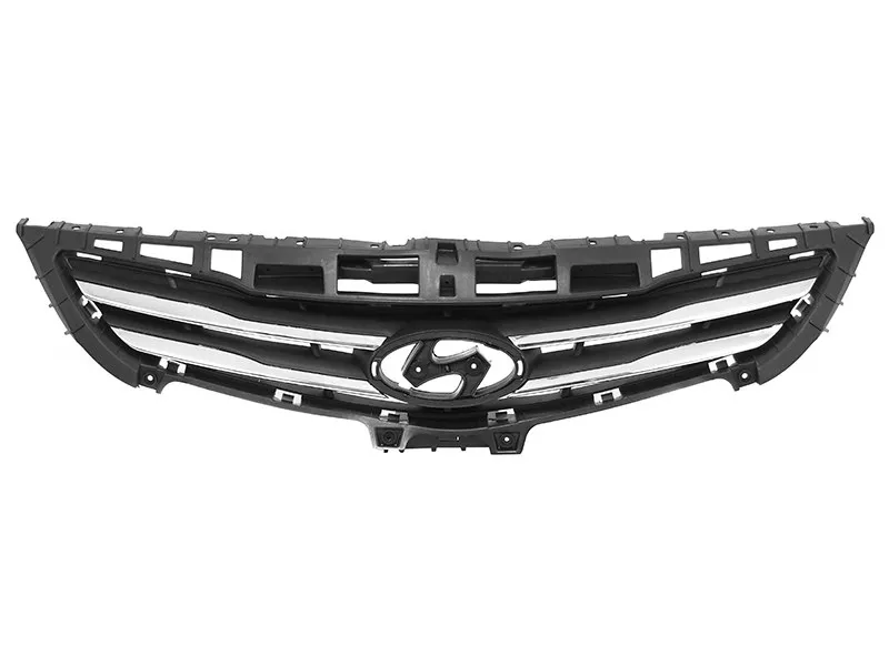 Решетка радиатора Hyundai Solaris 14-17 - Артикул STHNS1093A0 - Производитель Sat - Фото, Отзывы, Цены 