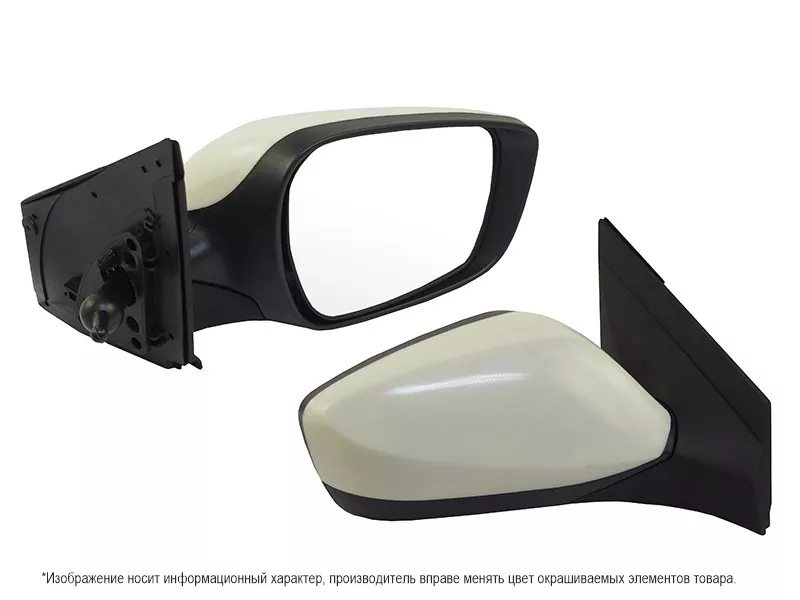 Зеркало Hyundai Solaris 10-17 / Accent 11-17 (Справа/ Механическое) - Артикул STHNS1940D1 - Производитель Sat - Фото, Отзывы, Цены 