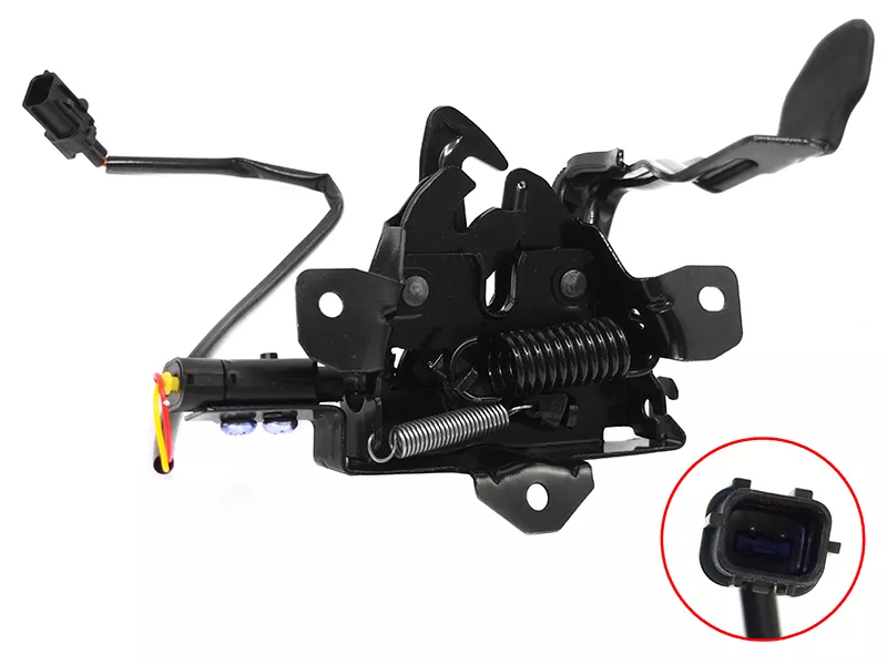 Замок капота Hyundai Solaris 17-22 / Solaris HS 24- (под датчик) - Артикул STHNS2015L0 - Производитель Sat - Фото, Отзывы, Цены 