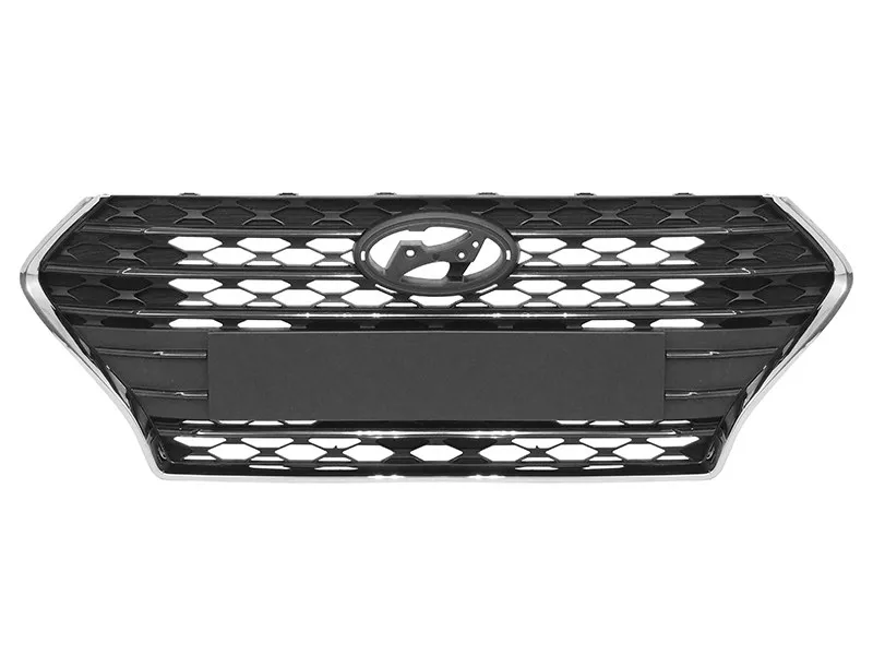 Решетка радиатора Hyundai Solaris 17-20 / Accent 17-22 - Артикул STHNS20930 - Производитель Sat - Фото, Отзывы, Цены 