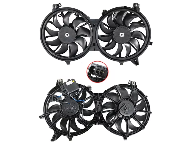 Диффузор радиатора в сборе INFINITI EX35/FX35 08 - Артикул STIN612010 - Производитель Sat - Фото, Отзывы, Цены 