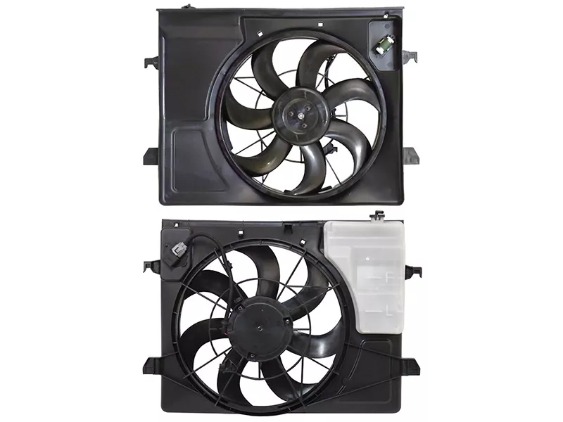 Диффузор радиатора в сборе KIA CERATO 09 - Артикул STKA442010 - Производитель Sat - Фото, Отзывы, Цены 