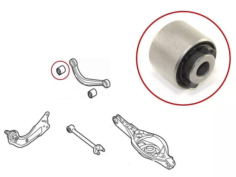 Сайлентблок Audi A3 12-19 / Mazda 3 13-19 - Артикул STKD3528480 - Производитель Sat - Фото, Отзывы, Цены 