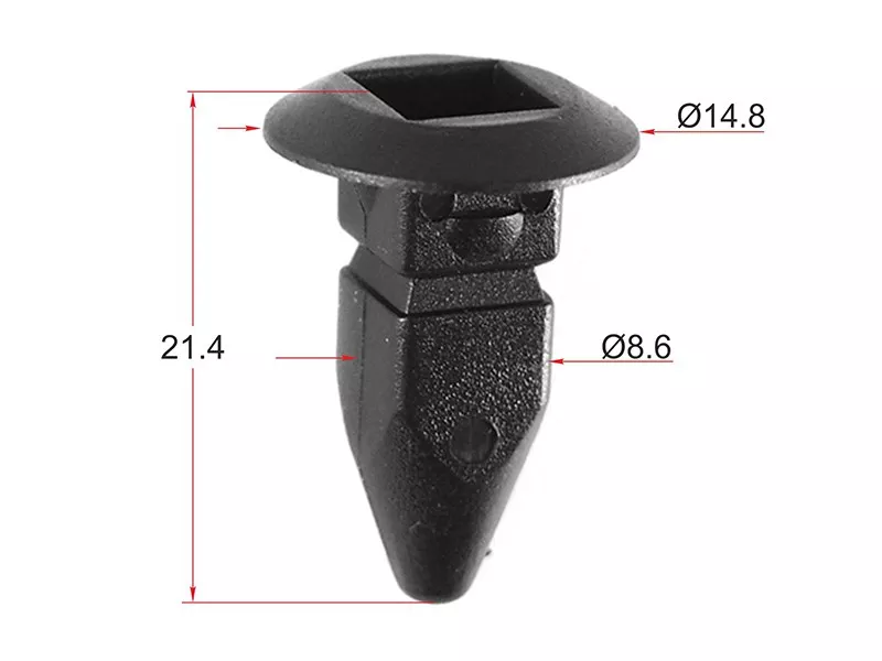 Клипса VAG/FORD (Продажа по 10шт) - Артикул STKE077 - Производитель Sat - Фото, Отзывы, Цены 