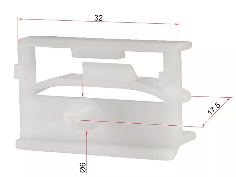 Клипса порога BMW (Продажа по 10шт) - Артикул STKE109 - Производитель Sat - Фото, Отзывы, Цены 