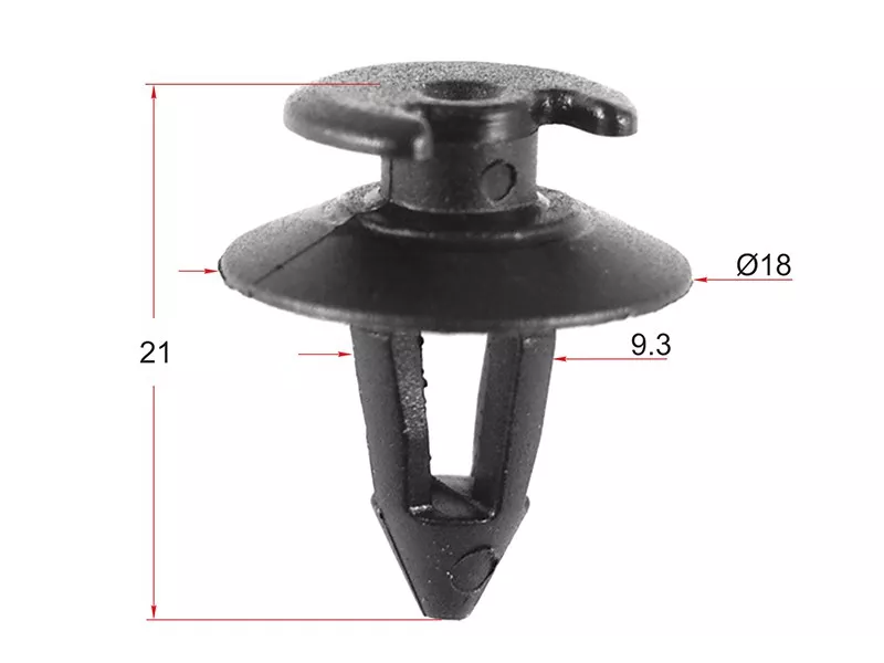 Клипса обшивки двери VAG (Продажа по 10шт) - Артикул STKE130 - Производитель Sat - Фото, Отзывы, Цены 