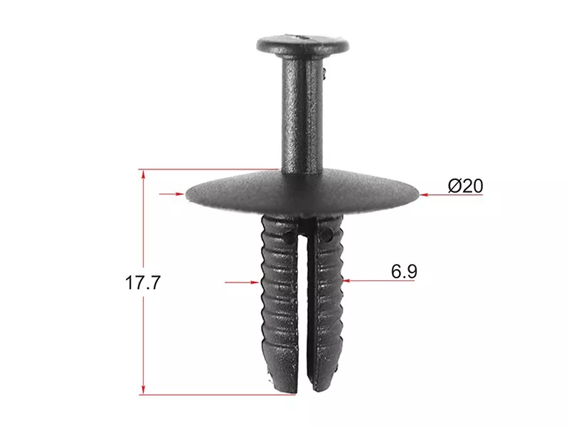 Клипса BMW/MINI (Продажа по 10шт) - Артикул STKE147 - Производитель Sat - Фото, Отзывы, Цены 