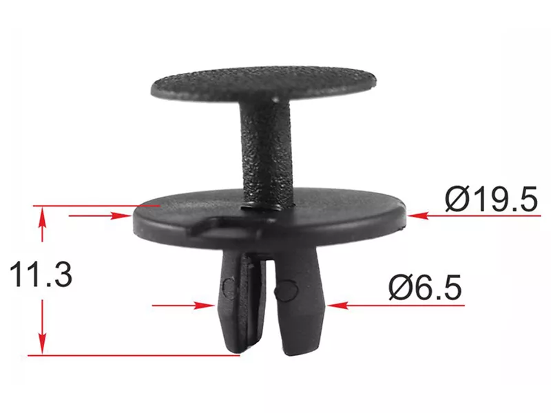 Клипса BMW/MERCEDES/PEUGEOT (Продажа по 10шт) - Артикул STKE153 - Производитель Sat - Фото, Отзывы, Цены 