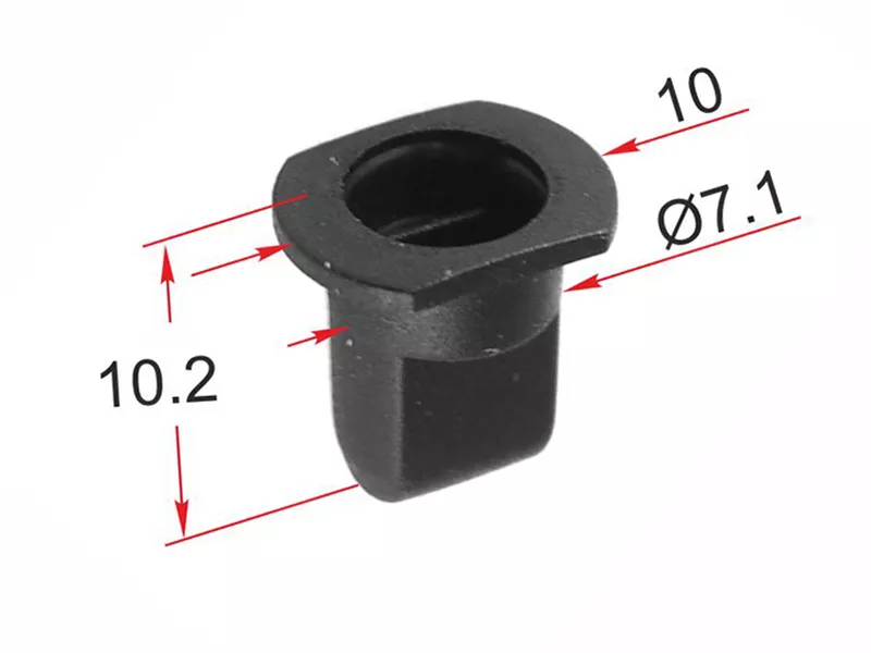 Клипса молдинга кузова VAG (Продажа по 10шт) - Артикул STKE159 - Производитель Sat - Фото, Отзывы, Цены 