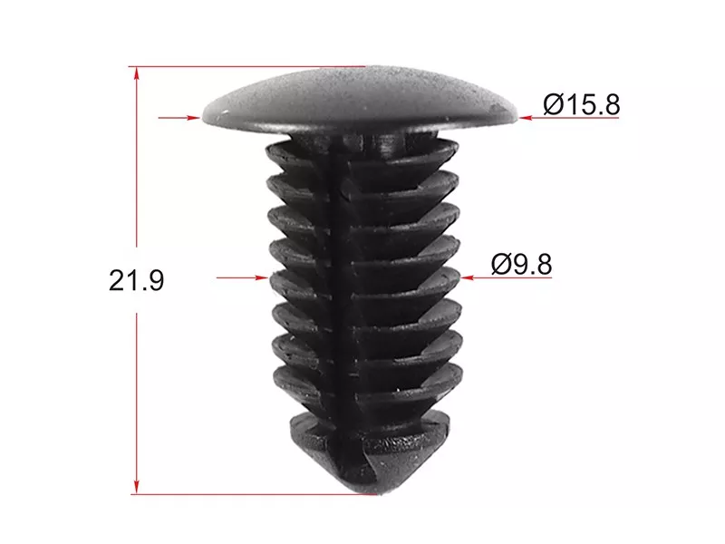 Клипса обшивки FORD (Продажа по 10шт) - Артикул STKE192 - Производитель Sat - Фото, Отзывы, Цены 