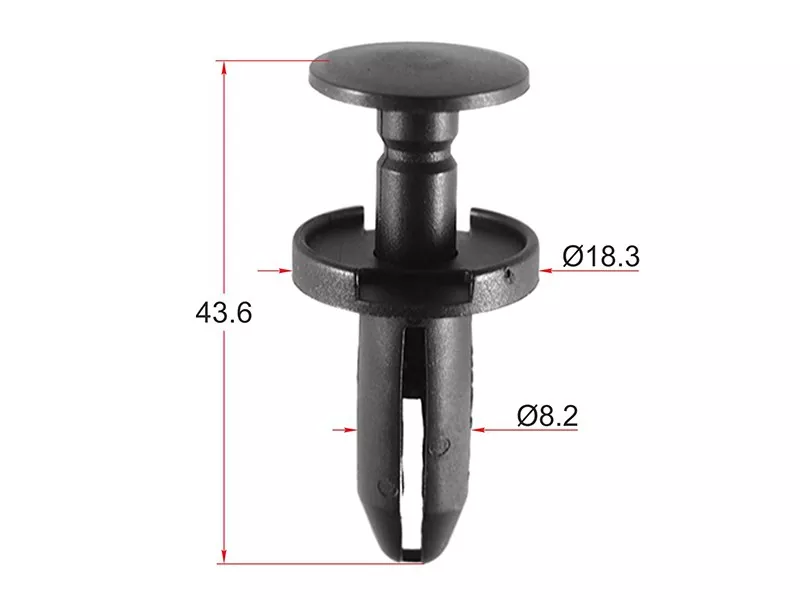 Клипса жабо CHRYSLER (Продажа по 10шт) - Артикул STKE280 - Производитель Sat - Фото, Отзывы, Цены 