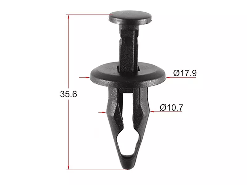 Клипса защиты бампера GM (Продажа по 10шт) - Артикул STKE290 - Производитель Sat - Фото, Отзывы, Цены 