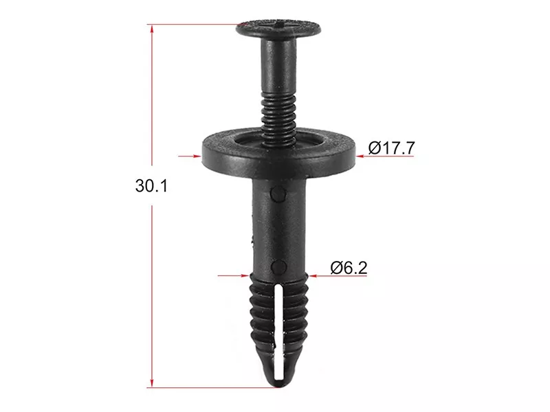 Клипса FORD (Продажа по 10шт) - Артикул STKE367 - Производитель Sat - Фото, Отзывы, Цены 