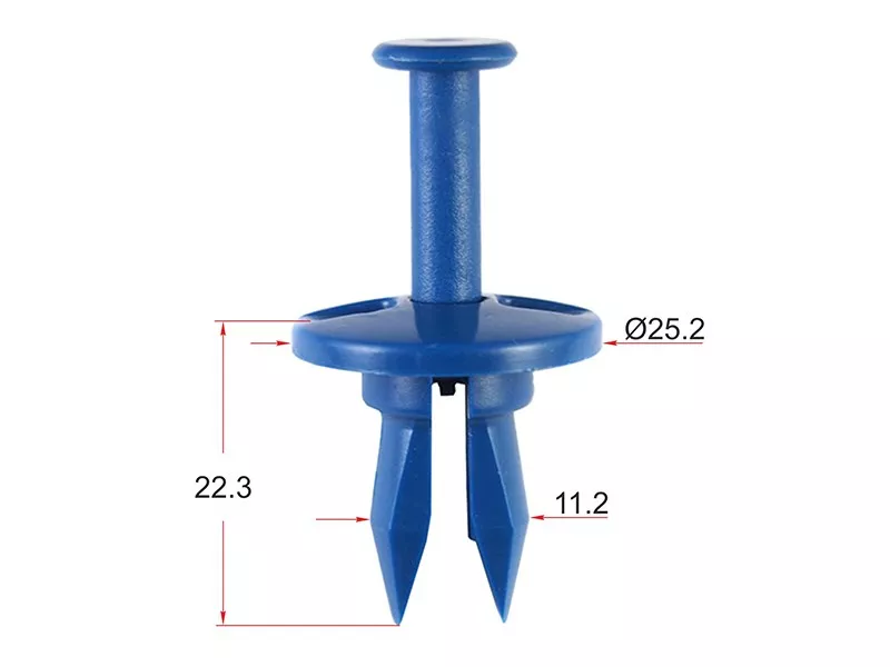 Клипса защиты бампера GM (Продажа по 10шт) - Артикул STKE369 - Производитель Sat - Фото, Отзывы, Цены 