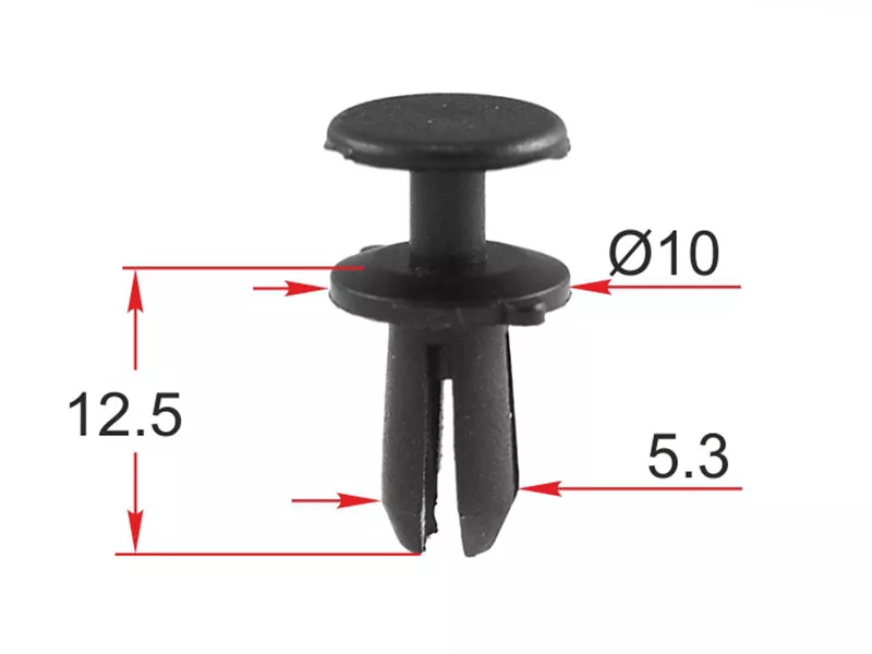 Клипса крепежная VAG (Продажа по 10шт) - Артикул STKE382 - Производитель Sat - Фото, Отзывы, Цены 