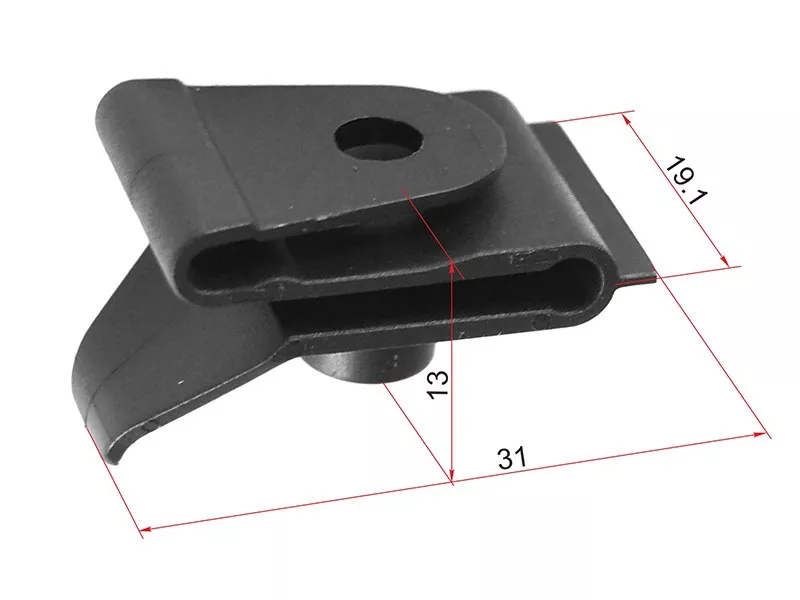 Клипса фиксатор GM/TOYOTA/MAZDA/LEXUS (Продажа по 10шт) - Артикул STKJ049 - Производитель Sat - Фото, Отзывы, Цены 